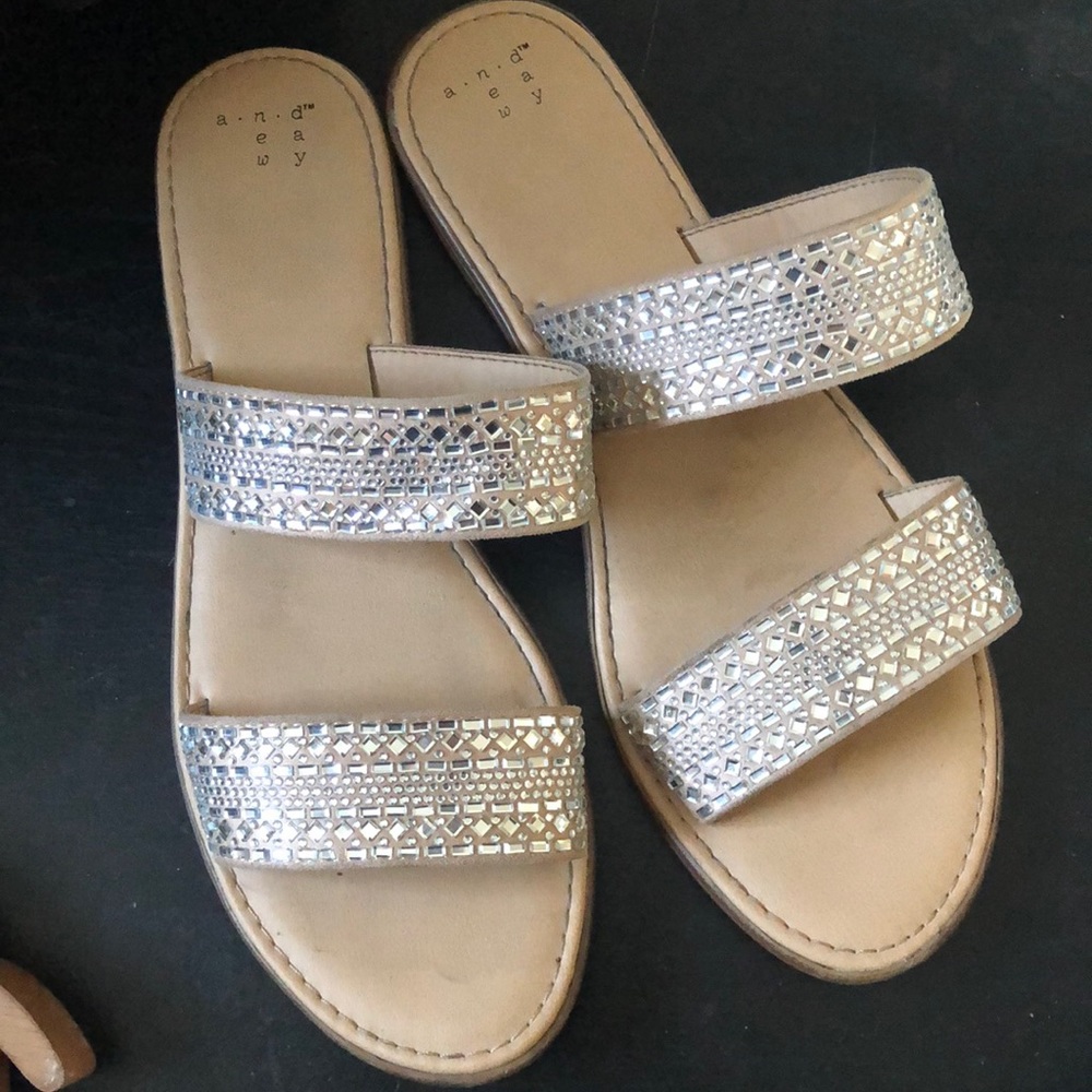 Sparkling sandals